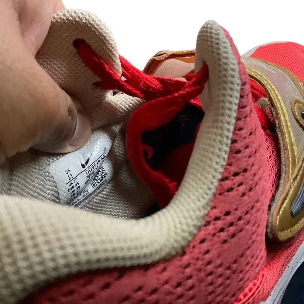 Nike KD Trey 5 X Shoes DD9538 600 University Red/Metallic Gold Men’s 11